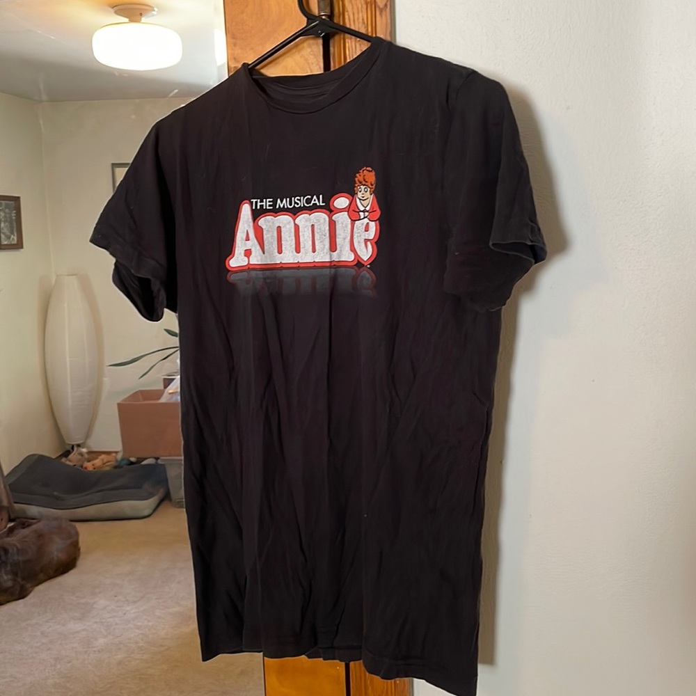 Annie the musical t-shirt